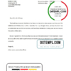 editable template, Denmark Arbejdernes Landsbank bank account closure reference letter template in Word and PDF format