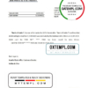 editable template, Sri Lanka BOC bank account closure reference letter template in Word and PDF format