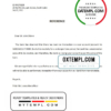 editable template, South Sudan Opportunity Bank bank account closure reference letter template in Word and PDF format