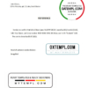 editable template, South Sudan Ecobank bank account closure reference letter template in Word and PDF format
