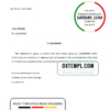editable template, Dominica National Bank of Dominica bank account closure reference letter template in Word and PDF format