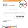editable template, Ecuador Banco Internacional bank account closure reference letter template in Word and PDF format