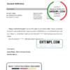 editable template, Ecuador Central Bank of Ecuador bank account closure reference letter template in Word and PDF format