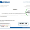 editable template, Egypt Blom Bank of Egypt bank account closure reference template in Word and PDF format (.doc and .pdf)