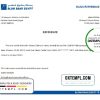 editable template, Egypt Blom Bank of Egypt bank account closure reference template in Word and PDF format (.doc and .pdf)