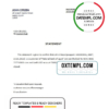 editable template, Egypt National Bank of Egypt bank account closure reference template in Word and PDF format (.doc and .pdf)