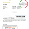 editable template, Ethiopia Bank of Abyssinia bank account closure reference letter, Word and PDF format (.doc and .pdf)