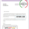 editable template, France Groupe BPCE bank account closure reference letter template in Word and PDF format