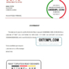 editable template, Guinea UBA bank account closure reference letter template in Word and PDF format