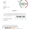 editable template, India Nabil bank account closure reference letter template in Word and PDF format