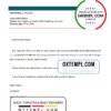 editable template, Indonesia Negara bank account closure reference letter template in Word and PDF format