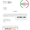 editable template, Austria Bank Austria bank account closure reference letter template in Word and PDF format