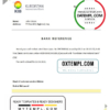 editable template, Iraq Kurdistan International bank account closure reference letter template in Word and PDF format