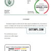 editable template, Iraq Rafidain bank account closure reference letter template in Word and PDF format