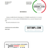 editable template, Ireland Bank of Ireland account closure reference letter template in Word and PDF format