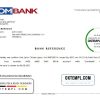 editable template, Somalia Sombank bank account closure reference letter template in Word and PDF format