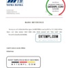 editable template, Slovakia Tatra Banka bank account closure reference letter template in Word and PDF format