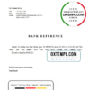 editable template, Algeria Natixis Algerie bank account closure reference letter template in Word and PDF format