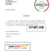 editable template, Saudi Arabia Alawwal Bank bank account closure reference letter template in Word and PDF format