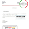 editable template, Austria BAWAG PSK bank account closure reference letter template in Word and PDF format