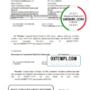 editable template, Russia Rosbank account closure reference letter template in Word and PDF format