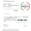 editable template, Russia Bank Home Credit bank account closure reference letter template in Word and PDF format