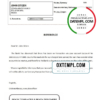 editable template, Romania UniCredit Bank bank account closure reference letter template in Word and PDF format