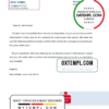 editable template, Austria Erste bank account closure reference letter template in Word and PDF format