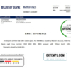 editable template, Ireland Ulster Bank bank account closure reference letter template in Word and PDF format