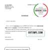 editable template, Portugal Activobank bank account closure reference letter template in Word and PDF format