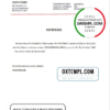 editable template, Poland Bank Pekao bank account closure reference letter template in Word and PDF format