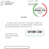 editable template, Philippines UCPB bank account closure reference letter template in Word and PDF format