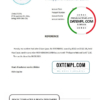 editable template, Philippines Philippine National Bank bank account closure reference letter template in Word and PDF format