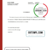 editable template, Philippines BPI bank account closure reference letter template in Word and PDF format