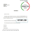 editable template, Peru Banco de Credito bank account closure reference letter template in Word and PDF format