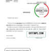 editable template, Paraguay Vision Banco bank account closure reference letter template in Word and PDF format