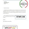 editable template, Jamaica National bank account closure reference letter template in Word and PDF format