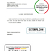 editable template, Japan Mizuho bank account closure reference letter template in Word and PDF format
