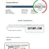 editable template, Jordan Bank of Jordan bank account closure reference letter template in Word and PDF format