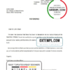 editable template, Korea Industrial Bank of Korea bank account closure reference letter template in Word and PDF format