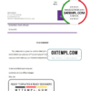 editable template, Laos Indochina Bank bank account closure reference letter template in Word and PDF format