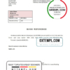 editable template, Latvia Citadele bank account closure reference letter template in Word and PDF format