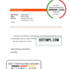 editable template, Latvia Swedbank bank account closure reference letter template in Word and PDF format