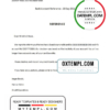 editable template, Libya Assaray Bank bank account closure reference letter template in Word and PDF format