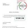 editable template, Panama Multibank bank account closure reference letter template in Word and PDF format
