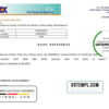 editable template, Pakistan Khyber bank account closure reference letter template in Word and PDF format