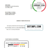 editable template, Oman Bank Muscat bank account closure reference letter template in Word and PDF format