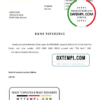 editable template, Morocco CIH Bank bank account closure reference letter template in Word and PDF format