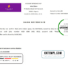 editable template, Nigeria Polaris Bank bank account closure reference letter template in Word and PDF format