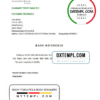 editable template, Nigeria GTBank bank account closure reference letter template in Word and PDF format
